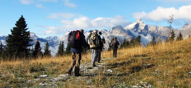Rando randonnées marche a pieds avec Pierre Minier, accompagnateur en montagne en Haute-Savoie